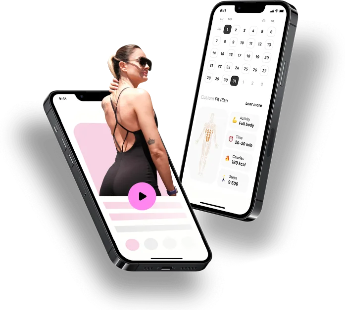 Serap Ekemen Fitness uygulama ekranı